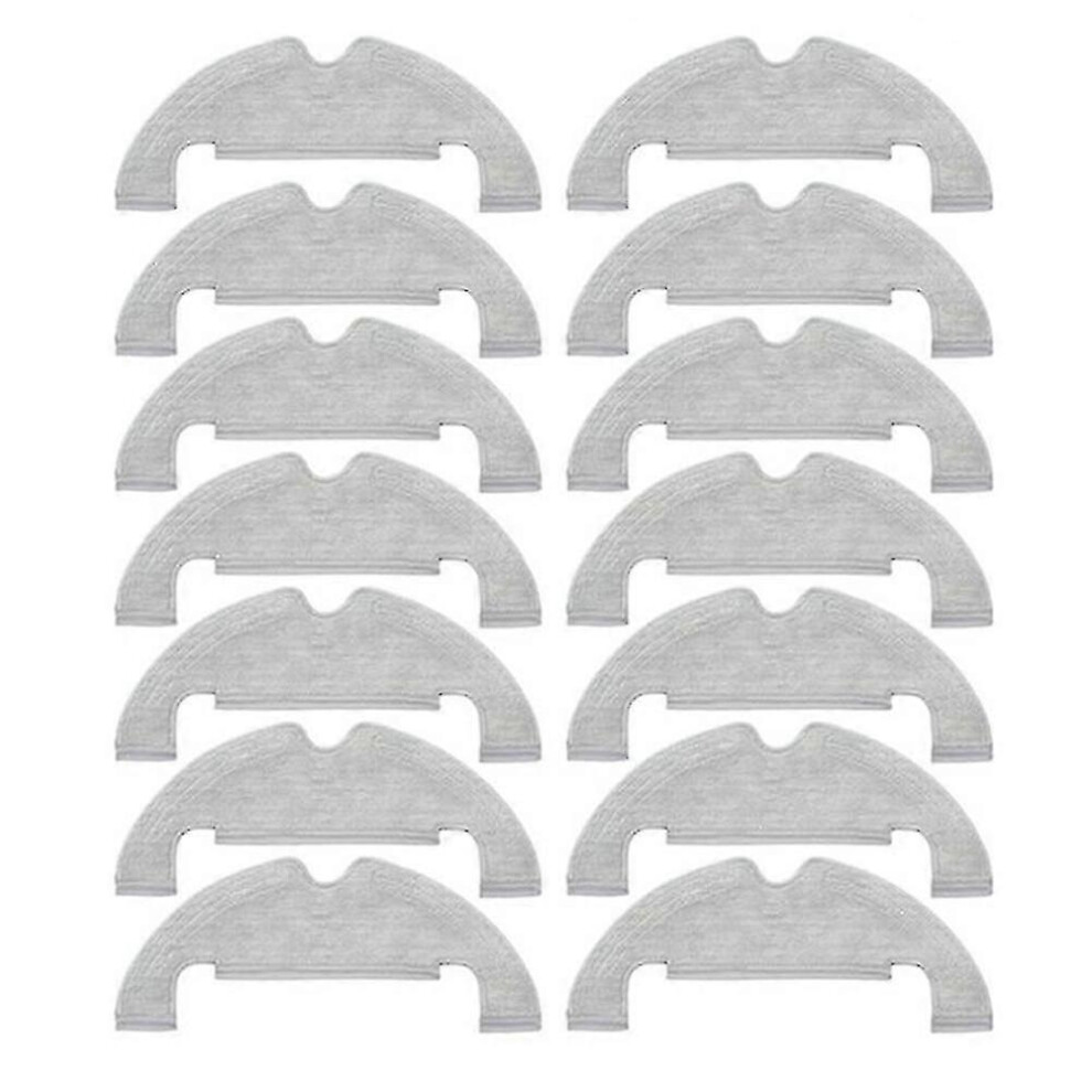 (As Show, One Size) 14Pcs Washable Mop Cloth For Bot D10 Plus Rls3d Robot Vacuum Cleaner Replacement Spare Parts 4631898280760