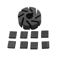 (As show, One size) For SL S R230 W220 C215 Central Locking Vacuum Pump Motor Impeller Counterclockwise A2308000648