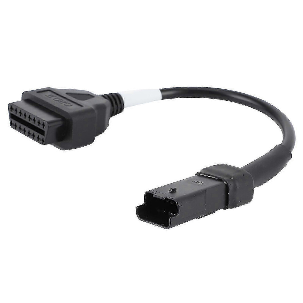 (As Show, One Size) 4 Pin To Obd2 Diagnostic Adapter Connector For Ducati Panigale Fit For Multistrada 1200 2010?2014 4633396527866