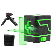 (Type D, One size) Self-Leveling Laser Level, 2 Lines Laser Level Green Cross Laser Beam Line, Alignment Laser Tool for Picture Hanging and DIY Application