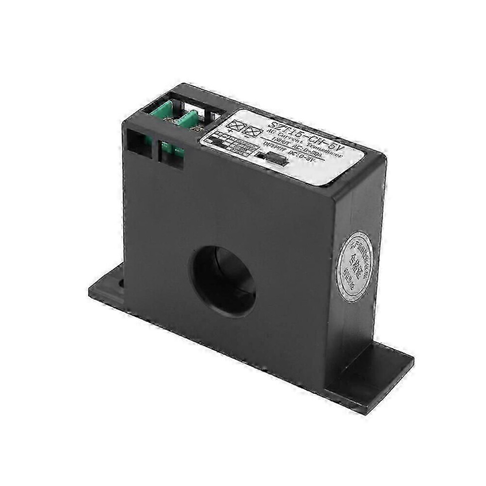 (As Show, One Size) Ac Current Transducer Transmitter Current Mutual Inductor Ac 0-50A To Dc 0-5V Szt15-Ch-5V 4633396526678