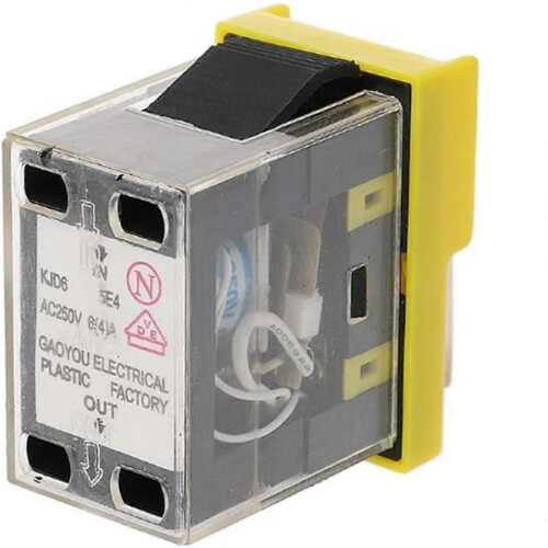 (As show, One size) Electromagnetic Switches Emergency Stop Cutting Machine for KJD6 5E4 2