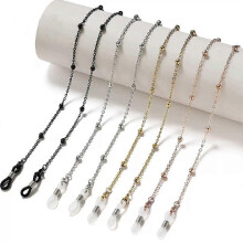 (As show, One size) Metal Glasses Chain Sunglasses Neck Chain Earphone Chain Ref: 7210