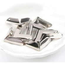 (As show, One size) Vintage Metal Corner Guards for Books Scrapbooking DIY 24x24x3mm 20pcs