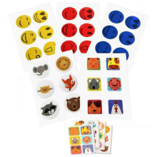 (As show, One size) 60pcs Mosquito repellent stickers, Animal Stickers for Children and Adults, Outdoor, Camping, Fishing, Travel Accessories-Random -GSLA