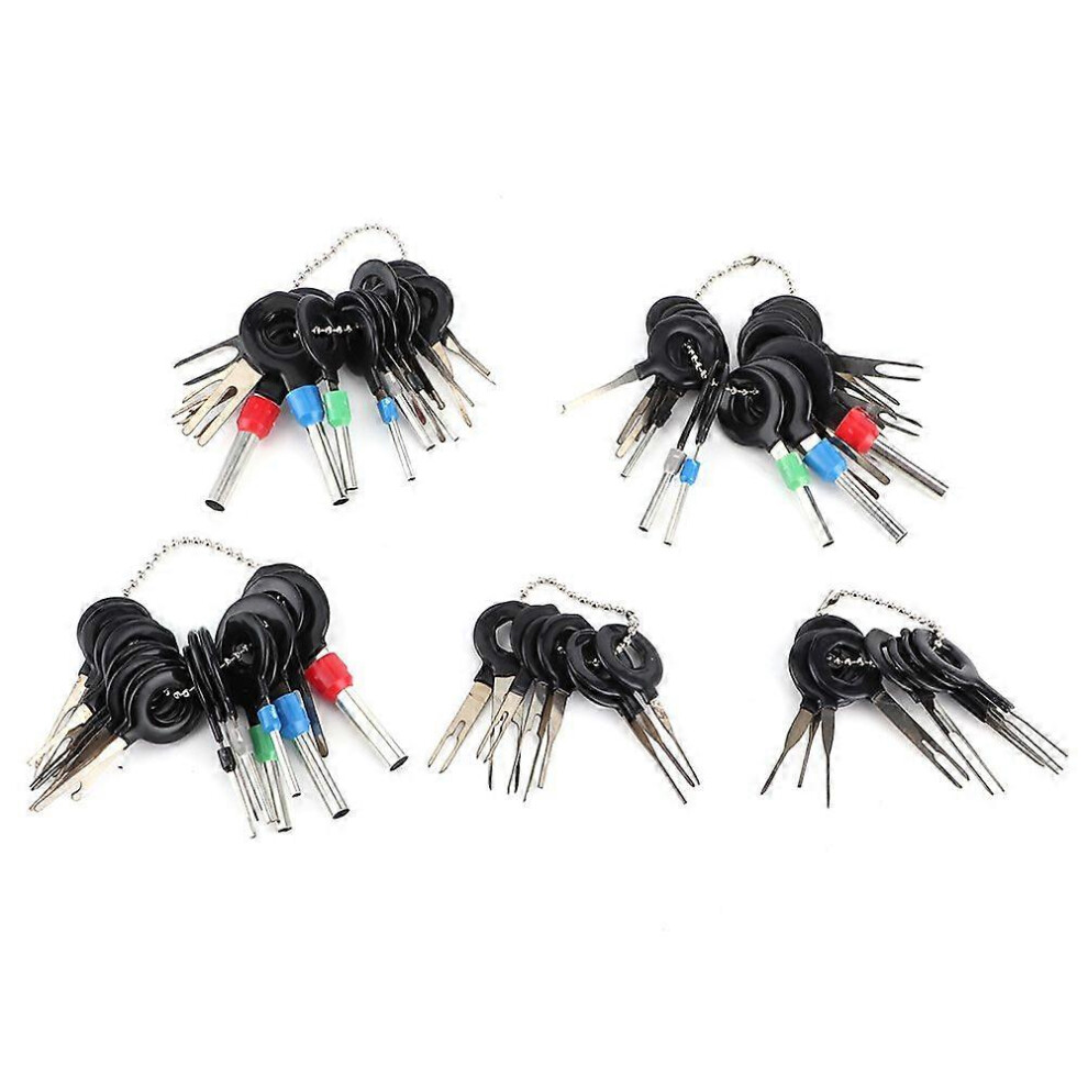 (As Show, One Size) 70Pcs Car Terminal Removal Tools Pin Ejector Wire Extractor Kit For Automotive Repairing 5033941383500