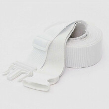 (As show, One size) 1pcs mattress connector--strap 10 meters long--5cm white plastic buckle