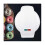 (As show, One size) Mini Donuts Machine Donut Maker Machine Diy Home Use Mini Maker White Eu Plug 1