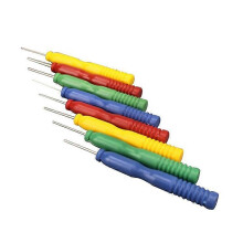 (As show, One size) Electronic components desoldering tools, non-stick tin hollow needle soldering components hollow core needle special repair tin desoldering stainless