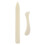 (As show, One size) 2PCS/Set White Bone Folder Paper Creaser Tool Scoring Folding Creasing Edges 3