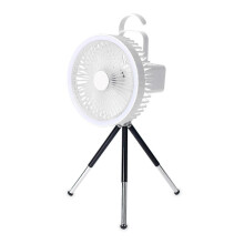 (With Remote control, One size) Multifunction Camping Fan Portable Desk Fan With Light + Tripod For Outdoor