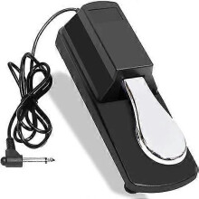 (As show, One size) Piano keyboard sustain pedal, piano sustain pedal electronic piano electric piano synthesizer sustain pedal universal sustain pedal musical instrument