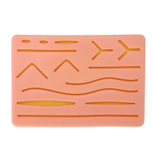 (As show, One size) Surgicals Suture Exercise Training Kit Silicone Surgicals Skin Suture Training Module Kit Medical Model Surgicals Tools for Dermatologist Students