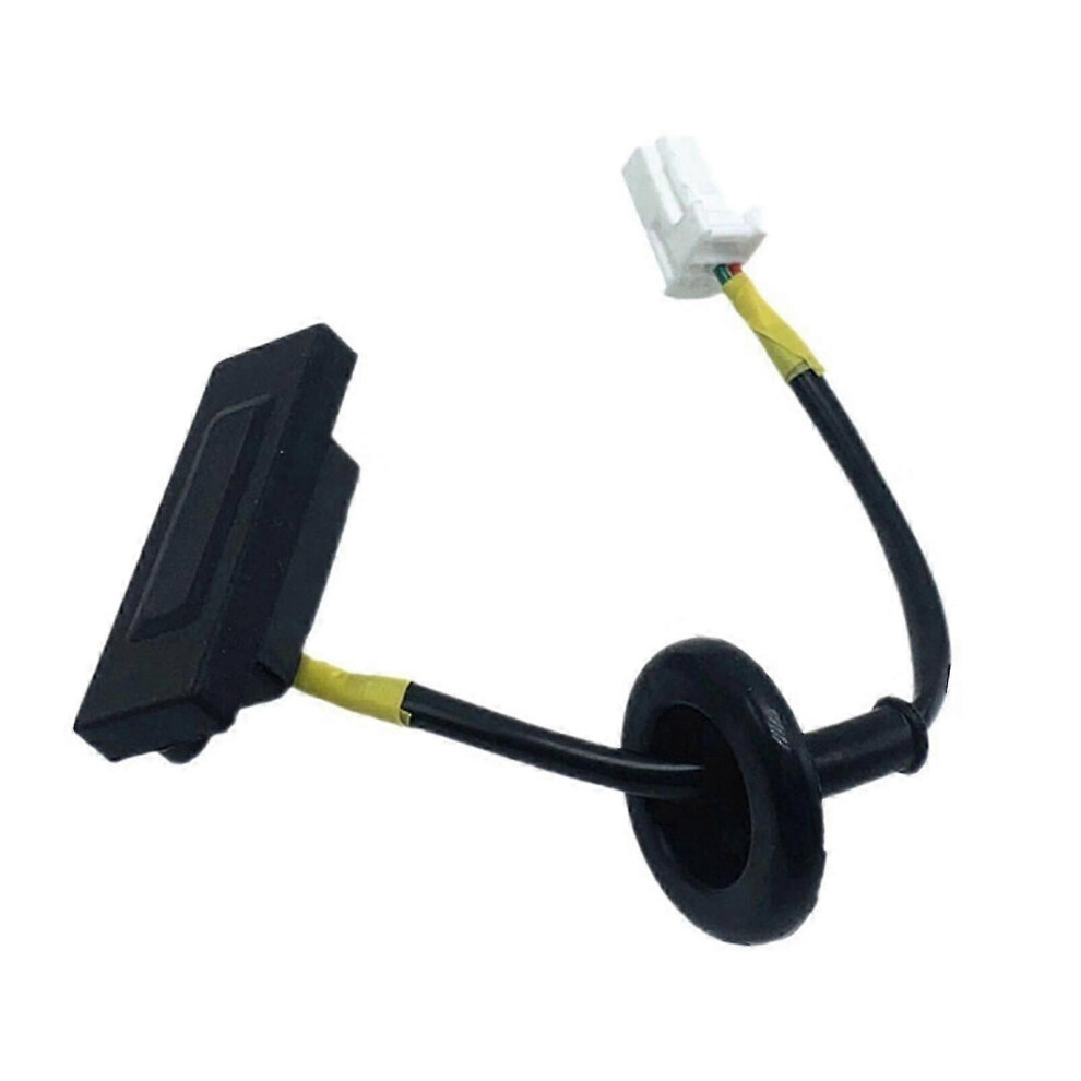 (As Show, One Size) Rear Trunk Lid Lock Handle For Kia Rio Pride 12-17, Oe: 81260-1W220 Black 4633396546317