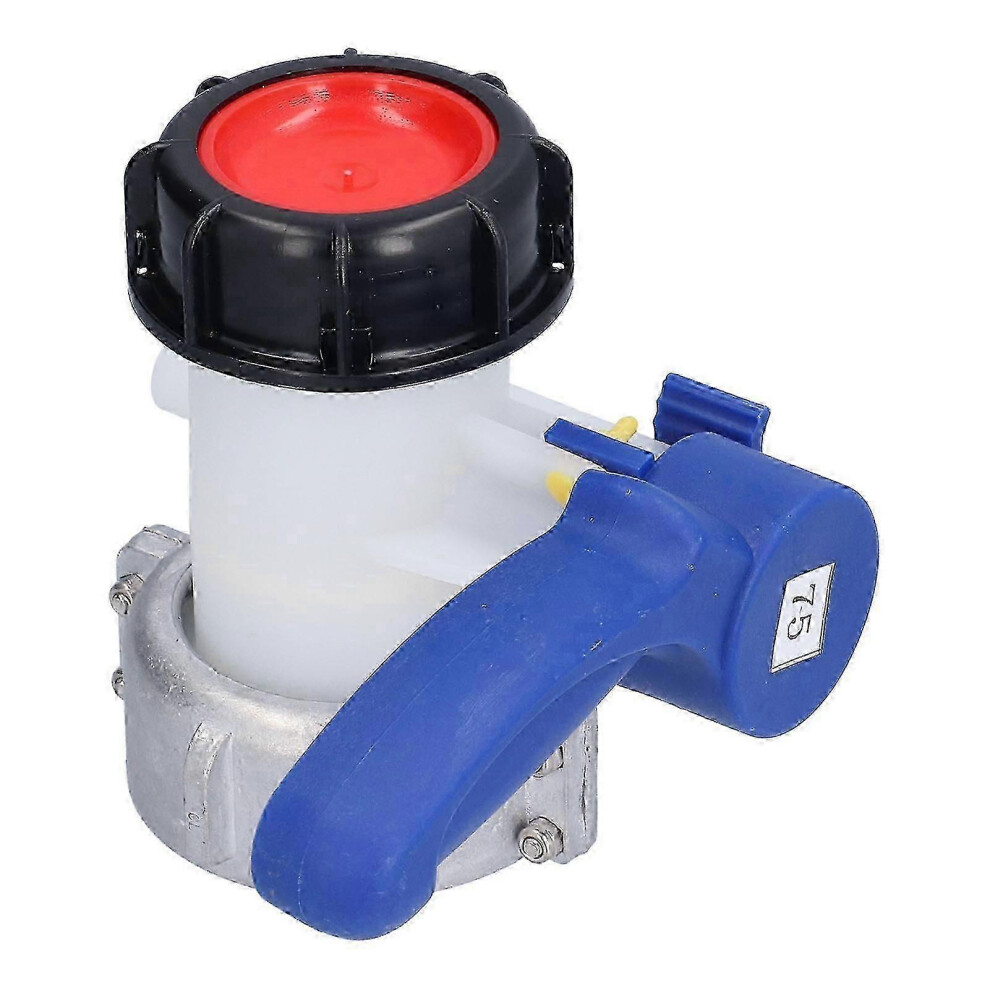 (As Show, One Size) Butterfly Valve Tap Ibc Tank Water Adapter Outlet Control Connector Replacement Dn50 4633396528078