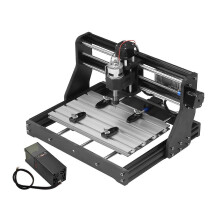 (As show, One size) CNC 30*18 Pro Router Kit GRBL Control 3 Axis Offline Controller 80W Laser Module Engraver Plastic Leather Acrylic Copper Soft Metal Wood Carving Milli