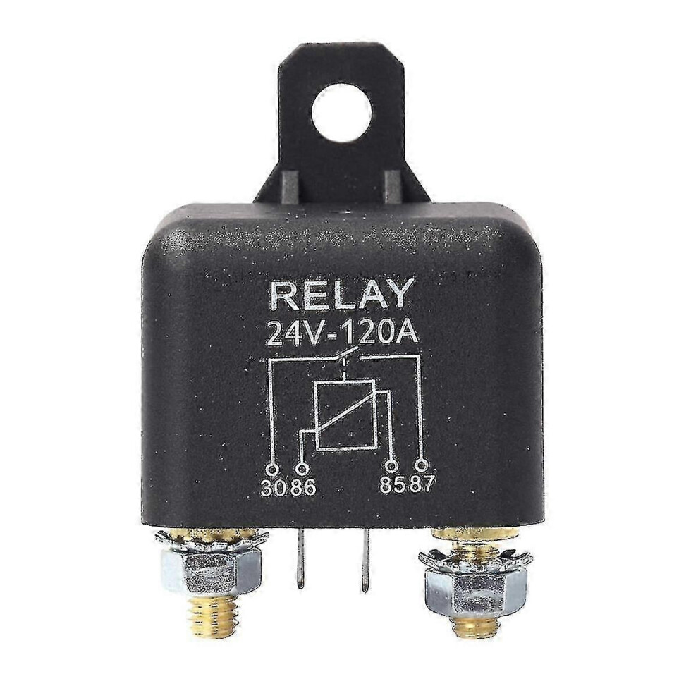 (As show, One size) Car Truck Motor Automotive Relay 24V 120A Continuous Type Automotive Car Relays Replacement