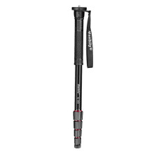 (As show, One size) Manbily E-222 64.1-inch Camera Monopod Aluminum Alloy 5 Sections 5kg/11lbs Load Capacity with 1/4in to 3/8in Screw & 3/8in Threaded Hole
