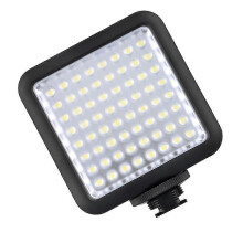 (As show, One size) LED64 Video Light 64 LED Lights for DSLR Camera Camcorder mini DVR as Fill Light for Wedding News Interview Macrophotography