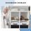 (As show, One size) Wardrobe Storage Basket Folding Fabric Bathroom Organizer Handle/Laundry Organizer 3
