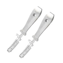 (As show, One size) 2pcs Shaver Pig Hair Removal Tool Pork Hair Scraper Razor Blades Stainless Steel