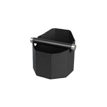 (As show, One size) Espresso Tapping Box Square Coffee Grounds Box Small Coffee Grounds Container Coffee Maker for Home