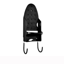 (As show, One size) Iron hanger hotel iron hanger guest room ironing board hanger hotel iron storage combination 133*308mm