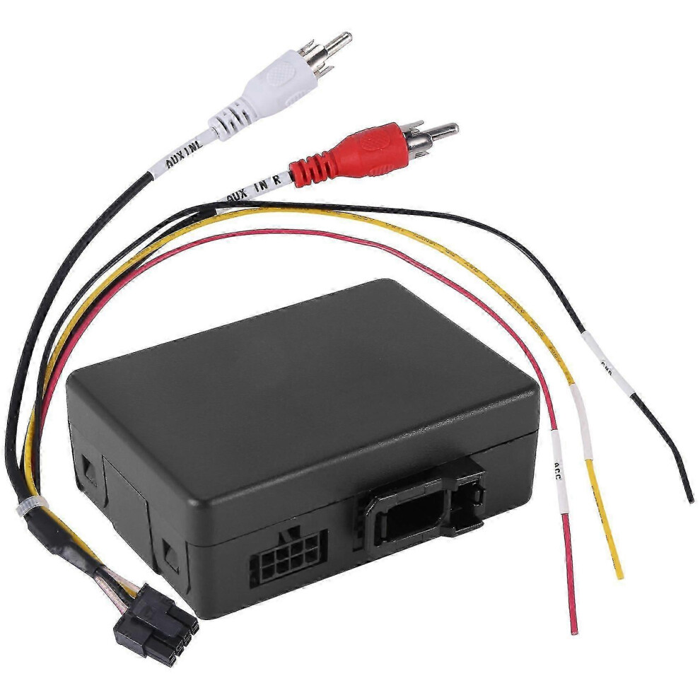 (As Show, One Size) For Cayenne For Mercedes Benz/Ml/Glr/W164/W251 Aux Car Optical Fiber Decoder Box Amplifier Adapter 4633396555203