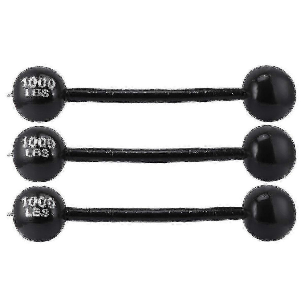 (As Show, One Size) 3Pcs Durable Pvc Thickening Barbell Toy Simulated Inflatable Barbell Toy-Fcy-Yvan 4631898280142