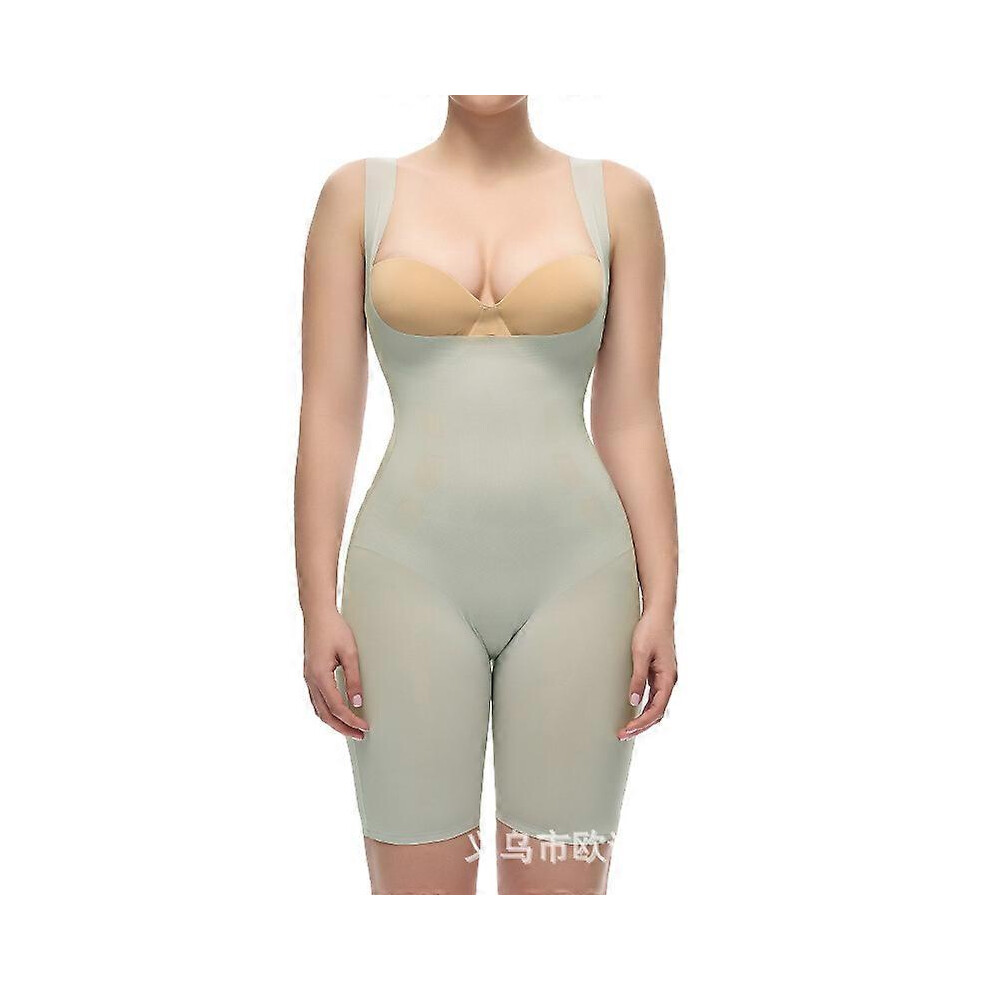 (lavender, S) Women Bodysuit Full Body Shapewear Shaper Butt Lifter Buttock Hip Tummy Control Sculpting Slimming Sheath Woman Flat BellyBaoPao