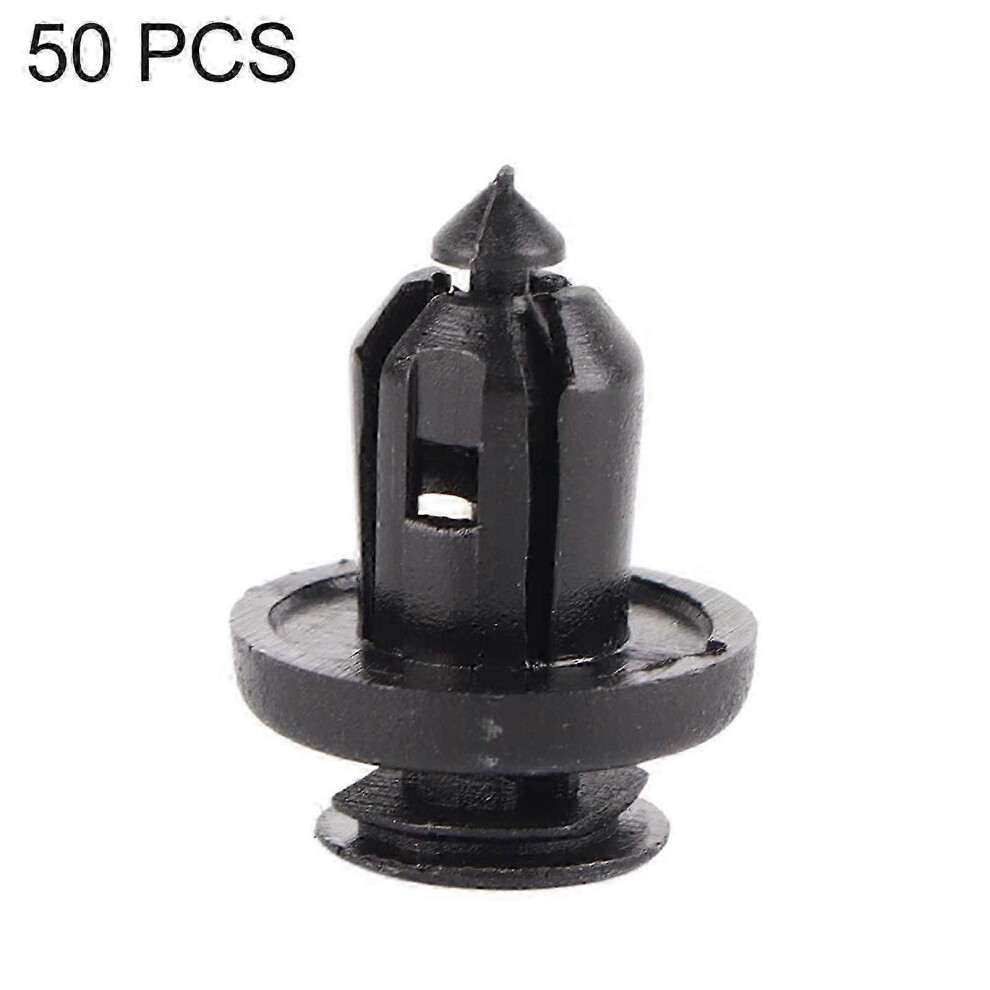 (As Show, One Size) Wheel Arch Lining, Splashguard And Engine Undertray Trim Clips For Bumper (50Pcs) 4632480805927