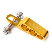 (As show, One size) Clear Goods Motorcycle Spare Parts Bws Suitable For Yamaha Strong War Gtr Modified Aluminum Alloy Three-Hole Waste Oil Pipe Bracket