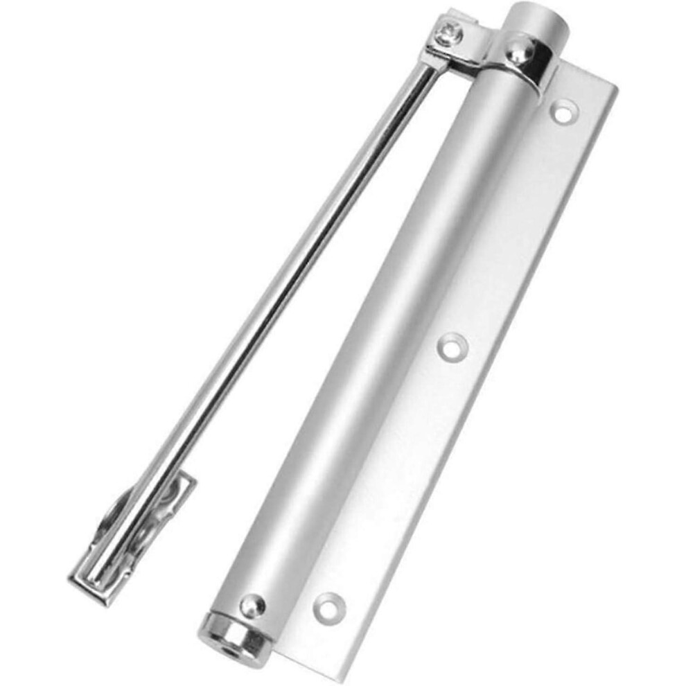 (As show, One size) Austable Space Surface Mounted Home Auto Closing Door Closer Home Door Fittings Door Spring Austable Lock Door Closers BAOPENG