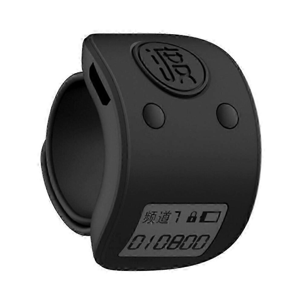 (As Show, One Size) Mini Digital Lcd Electronic Finger Ring Hand Tally Counter 6 Digit Rechargeable Counters Clicker-Bl 4632480897137