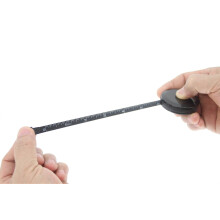 (As show, One size) Retractable Black Tape Measure for Body Fabric Sewing 60' 152082D