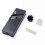 (As show, One size) Hand planning tool black,acoustic chamfering planer 45 polyester plaster tool polyester chamfering acoustic board (black)(1pc) 4