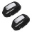 (As show, One size) Wireless Anti-Static Wrist Strap,Remote Automatic Hand Static Cleaner Static Power Car Static Strap (Black) (2pcs) 1