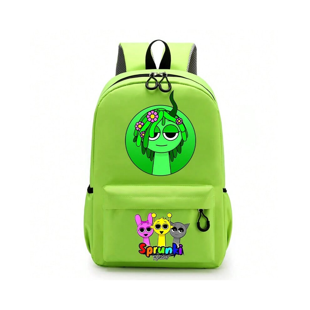(JZHZ122X-JZHZ9S, big 45X30X13cm) New Sprunki Child Backpack Anime Cartoon Printed Kids Backpacks Boys Anime Schoolbag Children School Supplies Birthd-image-OPC-PHJXXGJ-NEW