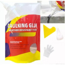 (1Bag) 1-3X Concrete Crack Waterproof Repair Sealant-Caulking Glue Weather Resistant Type