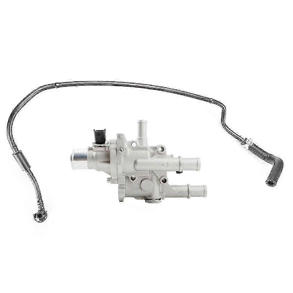 (As Show, One Size) 25192228 Engine Coolant Thermostat Housing +Pipe Hose Kit For Sonic Tracker 55564890 4631898244939