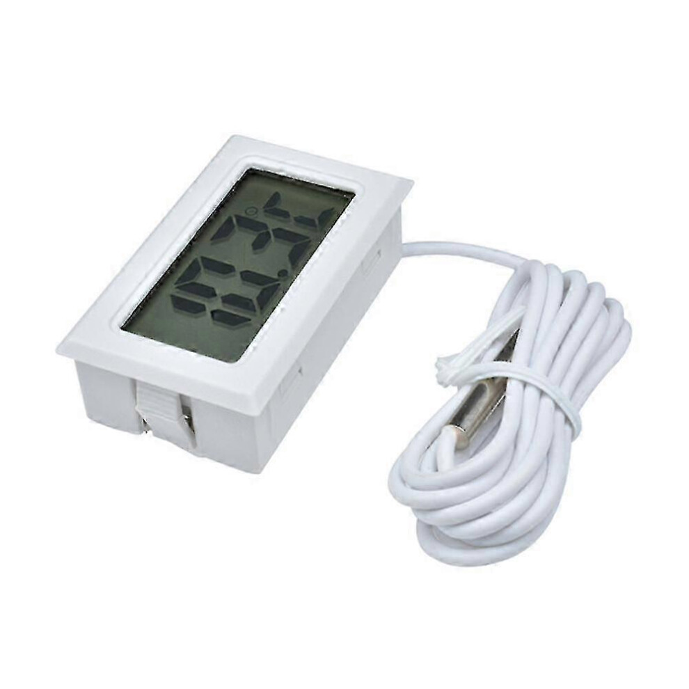 (As Show, One Size) Car Digital Thermometer 2019 Mini Lcd Hygrometer Temperature Indoor Outdoor Temperature Sensor Humidity Meter Gauge Instruments 4632480864825
