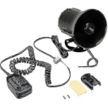 (As show, One size) Car Motorcycle Megaphone 6 Tone Traditional Speaker Siren Buzzer Fire Siren Moan Ambulance Howling Police Siren