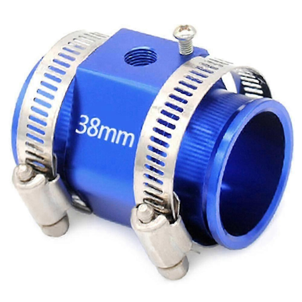 (As Show, One Size) Water Temp Gauge Radiator Temperature Water Temp Joint Pipe Sensor 40Mm 38Mm 36Mm 34Mm 32Mm 30Mm 28Mm 26Mm Hose Adapter 4632480864078