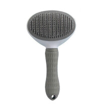 (As show, One size) Pets Grooming Brush Hair Remover Shedding Grooming Tools for Cats One-button Remove Hair