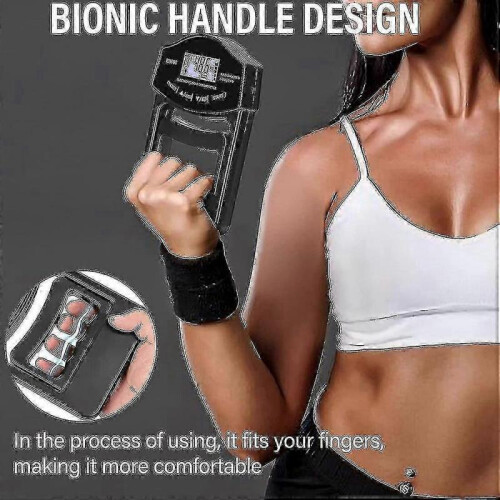 Grip Strength Tester, 396lbs/180kg Digital Hand Dynamometer Grip Strength Meter Usb Lcd Screen Hand Grip Dynamometer 2