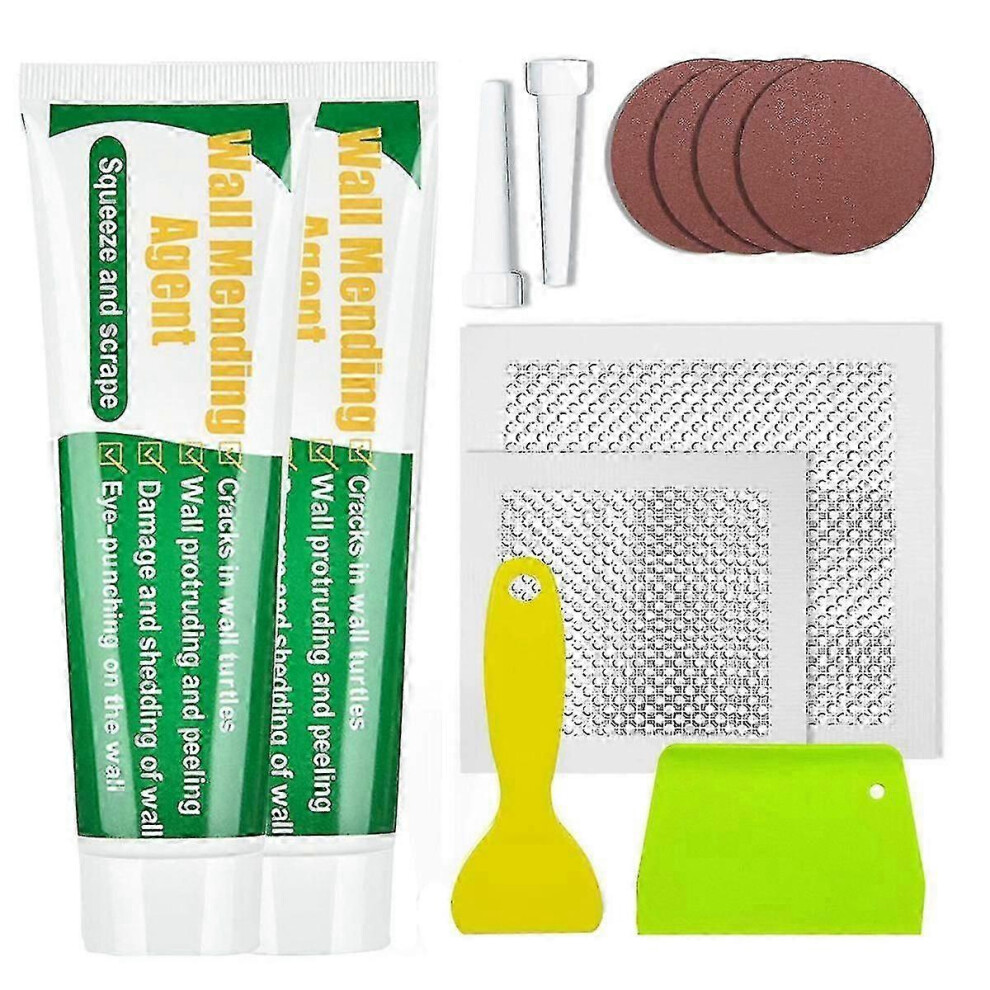 (As Show, One Size) Wall Patch Repair Kit-Drywall Repair Kit-Safe Wall Mending Agent For Plaster,Ceiling&Sheet Rock-Dry Wall Repair Spackle 4633396553599