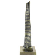 (As show, One size) Shanghai Tower Model Travel Building Architecture Model Famous Shanghai Building Decor