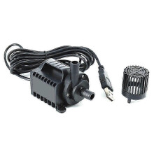 (As show, One size) 5V Submersible Water Pump 0-600L/H Small Fountain Pump 8 Levels Adjustable with 0-7.2ft Lift USB Ch