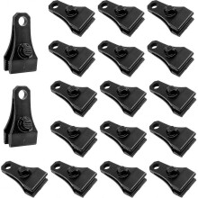 Tarp Clip Duty Locking Clips, 6pcs Duty Tarp Clips, Thumb Screw Tent Fastener Clips for Camping Awning, Caravan Canopy, Car