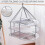 3-tier Sweater Drying Rack Hanging Clothes Hanging Dryer Laundry Mesh Drying Rack, Foldable Clothin 3
